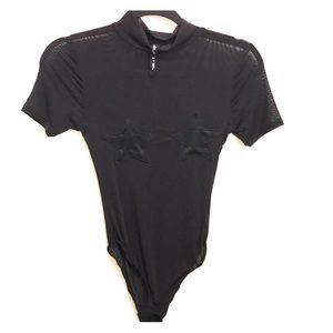 Urban Outfitters: Sheer bodysuit with stars